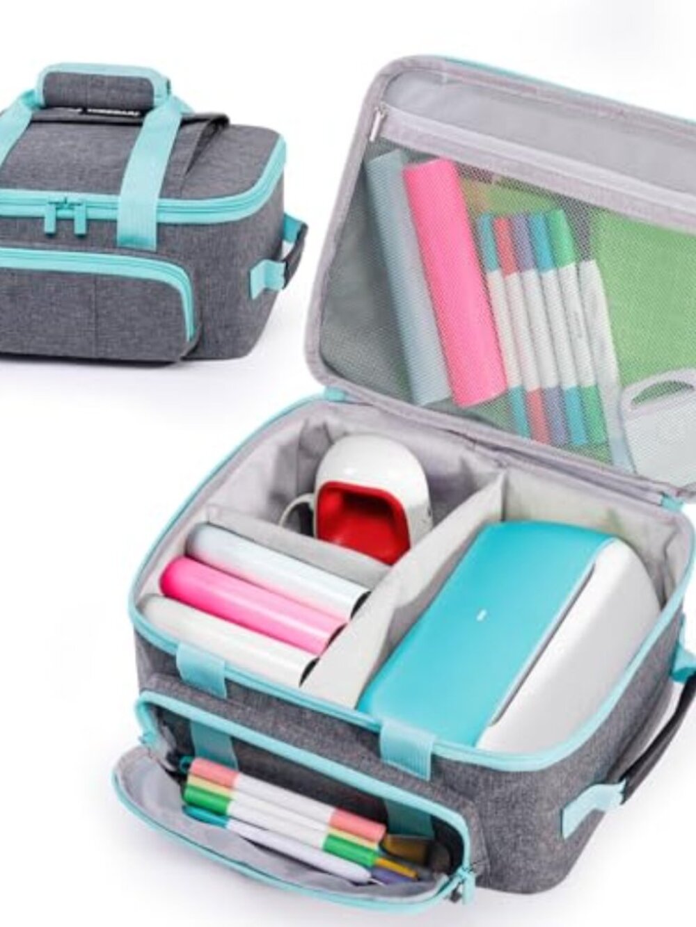 New Carrying Case for Cricutt Joy, Portable Craft Storage Bag Organizer with Poc